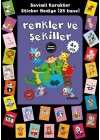 Stickerlı 4+ Yaş Renkler ve Şekiller