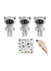 ® Stickerlı,Kumandalı ASTRONOT Model Gece Lambası