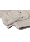 Sty Elephant Gri Havlu Sabunluk