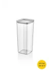 Sude Kare Saklama Kabı 3 X 2 Litre, Şeffaf