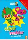 Süper 1 Takım Süper Renkler Boyama Kitabı - 1