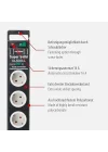 Super-Solid surge protection 13.500 A 8Li Priz Siyah