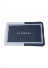 Süper Su Emici Dikdörtgen Kaymaz Tabanlı Paspas 60 cm x 39 cm