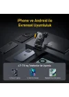 Superauto 65W Araç İçi Şarjı, 15W Şarj Aleti Handsfree Telefon Tutucu