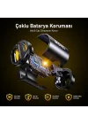 Superauto Araç İçi Şarjı, 2 Portlu PD 65W Type-C to Type-C, USB, Hızlı Şarj Çakmaklık Adaptörü, Siyah