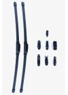 Supermute Muz Silecek Seti 2 Parça Suzuki Splash 2008-2014 Hatchback 5 Kapılı, 550mm/400mm Boyut