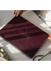 Süresiz Haftalık Spiralli Masaüstü Planlayıcı 24x34 cm - Desk Planner Bordo