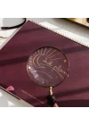 Süresiz Haftalık Spiralli Masaüstü Planlayıcı 24x34 cm - Desk Planner Bordo