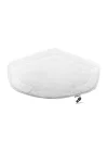 SV Serisi Oval Mop 2li Microfiber Seti, Beyaz