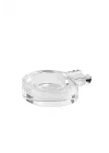 System Cyrstal Ashtray Transparent Gümüş Tek Ebat Ba2060 057 C1