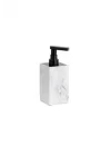 System Sıvı Sabunluk Mermer Desenli/Siyah Renk 190X73X88 Mm