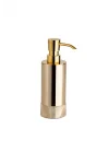 System Tezgah Üstü Sıvı Sabunluk 250 Ml Gold Renk 190X60X93 Mm Gold Tek Ebat Ba2006 006 Gl