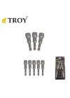 T 26132 Lokma Adaptör Seti, 3 Parça, Gri