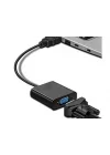 Tablet Projeksiyon Notebook Uyumlu Hdmi To Vga Kablo Siyah
