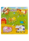 Tahta Bultak Raptiyeli Puzzle 5 Parça 2A