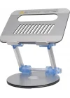 Taşınabilir Katlanabilir Folding Alüminyum Dizüstü Bilgisayar Notebook Stand Alüminyum Ayarlanabilir Açı Ve Katlanabilir Portatif Rahat Kullanım 11 inç 17 İnç Laptop Stant | S4