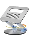 Taşınabilir Katlanabilir Folding Alüminyum Dizüstü Bilgisayar Notebook Stand Alüminyum Ayarlanabilir Açı Ve Katlanabilir Portatif Rahat Kullanım 11 inç 17 İnç Laptop Stant | S4