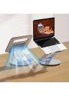 Taşınabilir Katlanabilir Folding Alüminyum Dizüstü Bilgisayar Notebook Stand Alüminyum Ayarlanabilir Açı Ve Katlanabilir Portatif Rahat Kullanım 11 inç 17 İnç Laptop Stant | S4