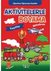 Taşıtlar - Aktivitelerle Boyama Kitabım