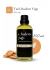 Tatlı Badem Yağı 100 ml - Cilt ve Saç Uyumlu Nemlendirici Yağ