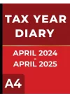 Tax Year Diary 2024-2025: April to April diary 2024-2025