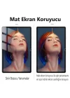 TCL TAB 10 FHD 10.1 inç Mat Ekran Koruyucu Şeffaf