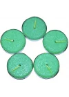 Tea Lights Yeşil Mum 5Ad