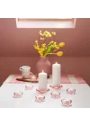 Tealight mumluk, pembe, 3 cm