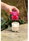 Teddy Bear Gül Dokulu Küçük Tekli Mum Kalıbı