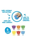 Teddy Bebek Crayons 6Li +1 Yaş