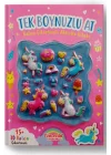 Tek Boynuzlu At Balon Çıkartmalı Aktivite Kitabı