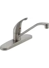 Tek Saplı Mutfak Lavabo Bataryası, Paslanmaz P110LF-SS