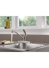 Tek Saplı Mutfak Lavabo Bataryası, Paslanmaz P110LF-SS