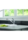 Tek Saplı Mutfak Lavabo Bataryası, Paslanmaz P110LF-SS