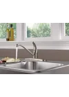 Tek Saplı Mutfak Lavabo Bataryası, Paslanmaz P110LF-SS