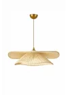 Tekli Sarkıt Avize Modern Metal Tavan Aydınlatma, E27 Duy, Ayarlanabilir Yükseklik 51–60 cm, 50×54 cm – Duvela Handmade
