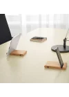 Telefon/Tablet Standı, Bambu Pratik Kullanım Özelliği 13 * 8Cm