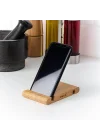 Telefon/Tablet Standı, Bambu Pratik Kullanım Özelliği 13 * 8Cm