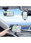 Telefon Tutucu Torpido Üstü Numaratörlü 360 Derece