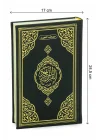 Termo Deri Ciltli Tecvidli Bilgisayar Hattı Arapça Orta Boy Kuranı Kerim - Siyah