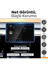 Tesla Model 3 / Model Y Araçlar ile Tam Uyumlu Kolay Kurulum Mat Ekran Koruyucu