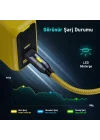 The Future Creative Power 2,6m 480Mbps 240W PD 3.1 MFI Lisanslı Süper Hızlı Şarj/Data Kablo, Youth 140W 3 Portlu Şarj Adaptörü Seti