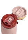 The IceFlow Aerolight Twist Flip Termos 0.47 LT (16 OZ) - Peach Rose