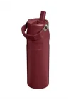 The IceFlow Bottle Flip Straw Pipetli Termos 2.0 0.7 L - (24 OZ) Cranberry