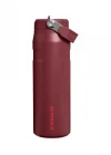 The IceFlow Bottle Flip Straw Pipetli Termos 2.0 0.7 L - (24 OZ) Cranberry