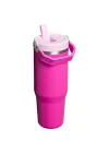 The IceFlow Flip Straw 2.0 Tumbler 0.89L Pembe Termos