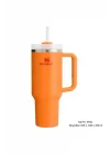 The Quencher H2.O FlowState Tumbler Pipetli Termos, 1.18L, Turuncu