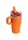 The Quencher Protour Flip Straw Termos 0,60 L Pipetli Termos 10-12484-099 Turuncu