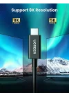 Thunderbolt 4.0 40Gbps 100W 8K Data Görüntü Kablosu 80cm