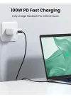 Thunderbolt 4.0 40Gbps 100W 8K Data Görüntü Kablosu 80cm